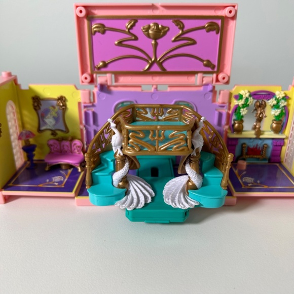 Vintage 90s Bluebird Polly Pocket Dream Builder Mansion Grand Entrance (93F) - Picture 4 of 13